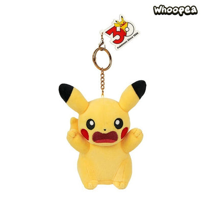 Pokémon 30th Anniversary Pikachu Expression Series Plush Charm Collection