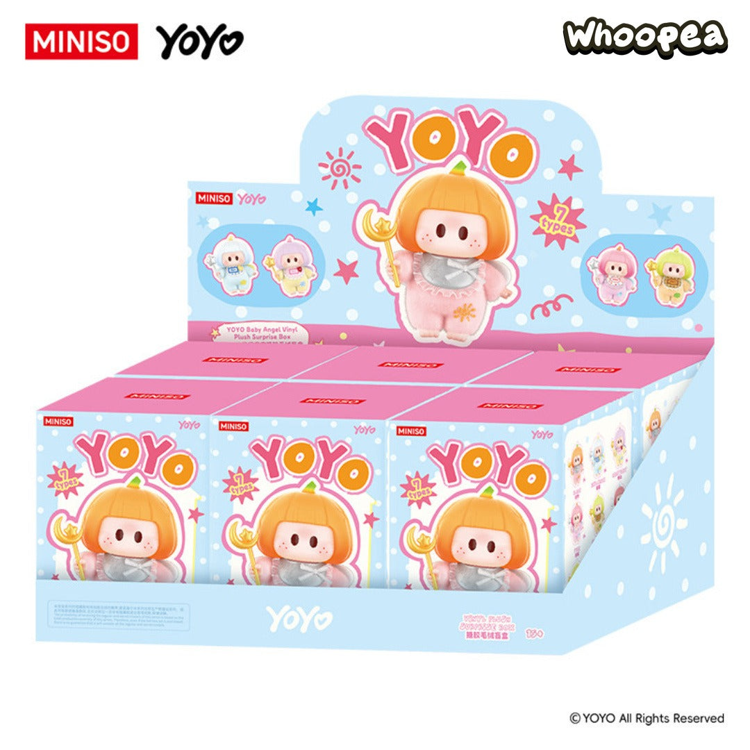 YOYO Angel Baby Series Vinyl Plush Pendant Blind Box (PRE-ORDER)