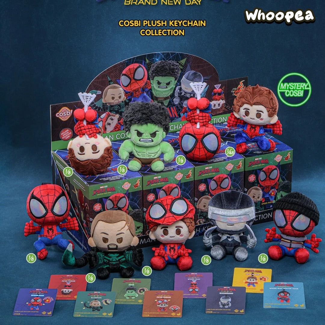 Spider-Man Brand New Day Series Plush Pendant Blind Box – WHOOPEA