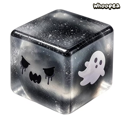 Halloween Ghost Cube Slow Rising TPR Squishy - Sensory Fidget Toy