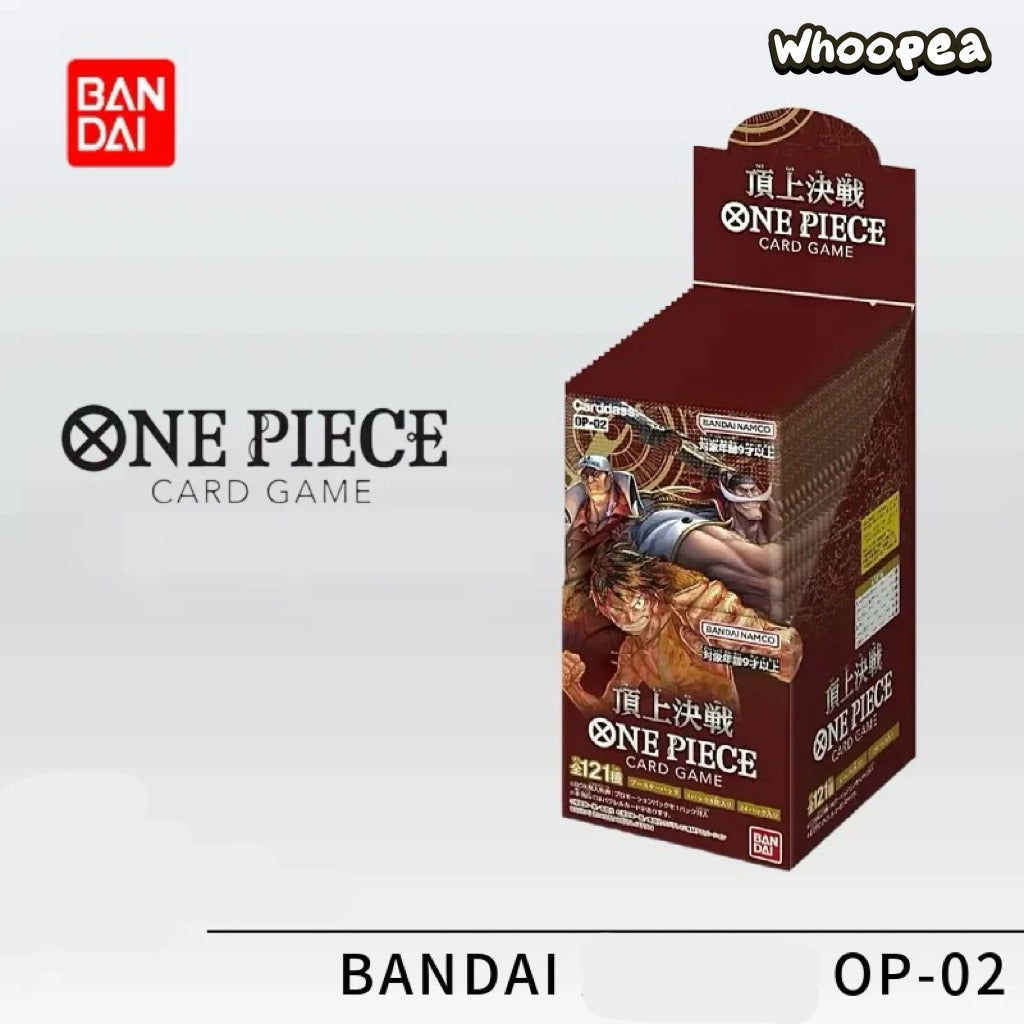 BANDAI ONE PIECE Card Game Trading Card Set, Japanese Version