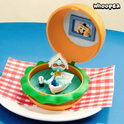 POPMART SpongeBob Krabby Patty Hot Sale Series Blind Box