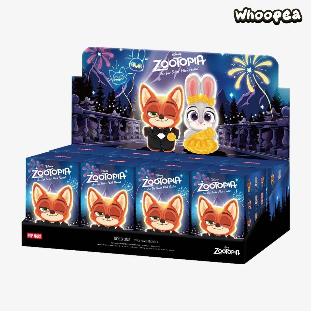 POP MART DSN Zootopia Ace Duo Series Plush Pendant Blind Box (PRE-ORDER)