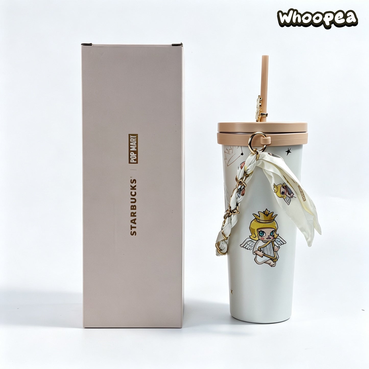 POP MART × Starbucks Molly  Soft Snow Starry Dream Series Collection