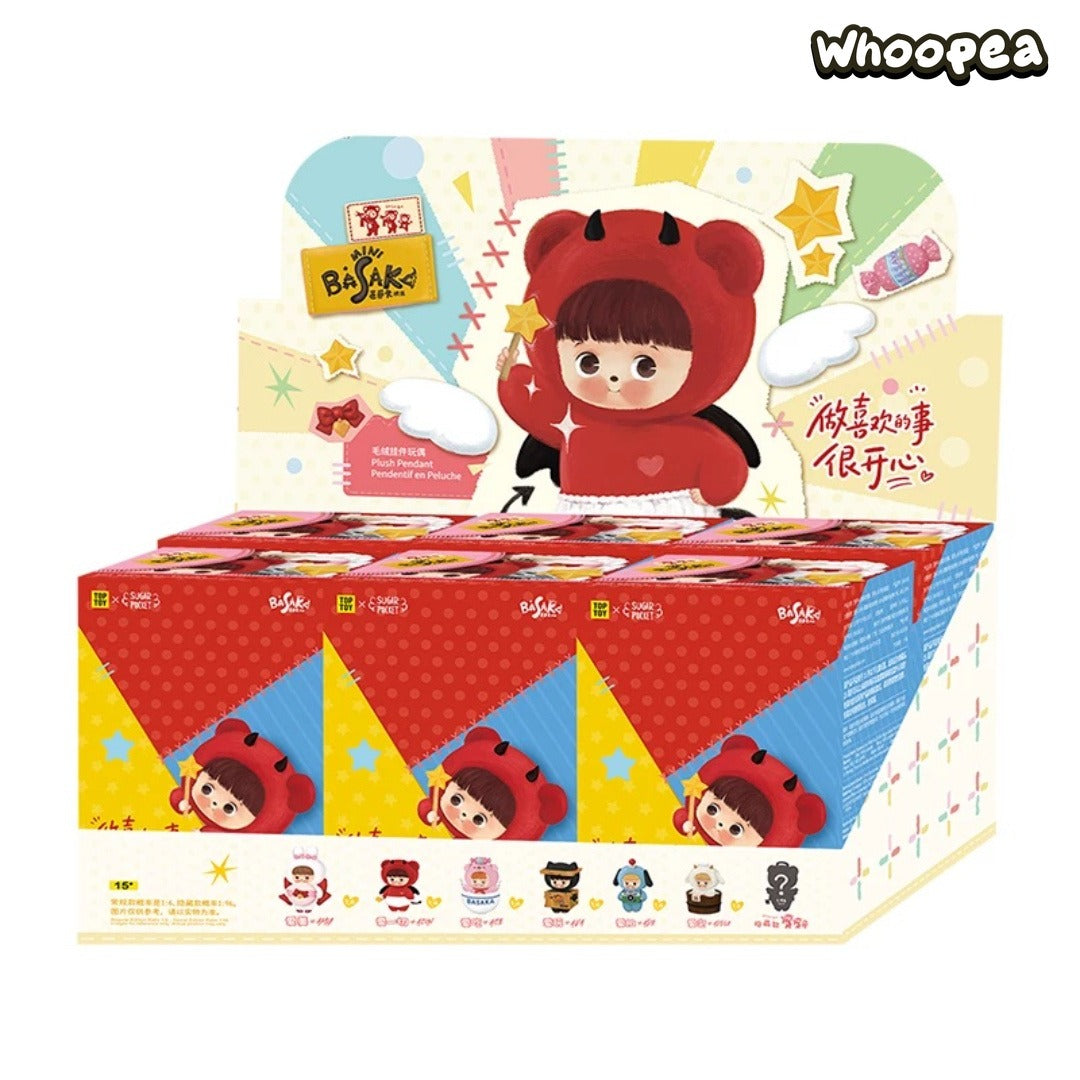 Basaka Love What You Do, Be Happy Series Plush Blind Box
