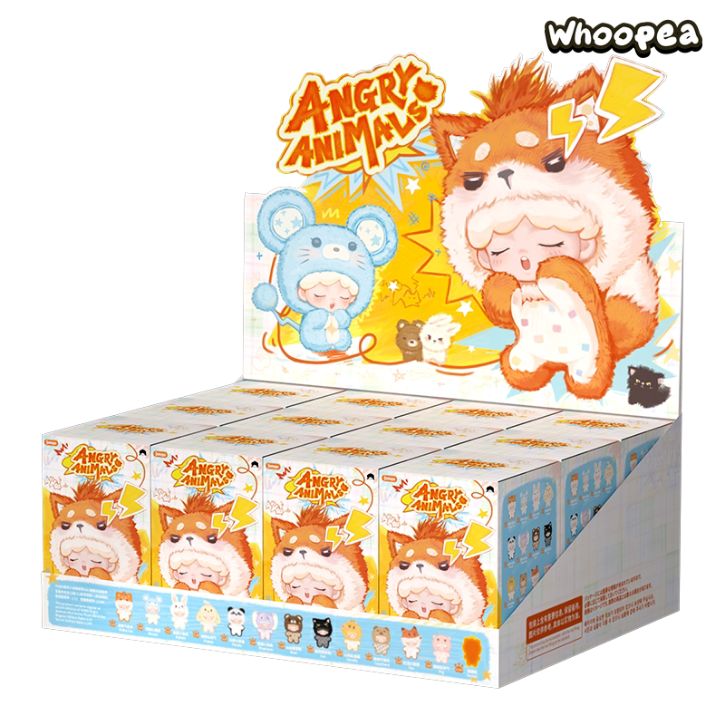 YUMO Angry Animals Series Mini Plush Pendant Blind Box