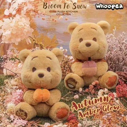 DSN Winnie the Pooh Bloom To Snow Series Cosbi Plush Keychain Collection Blind Box