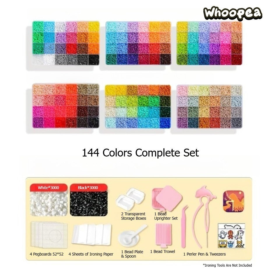 Fuse Beads  24 -264 Colors Starter Set Fuse Beads All-in-1 Collection, 2.6mm