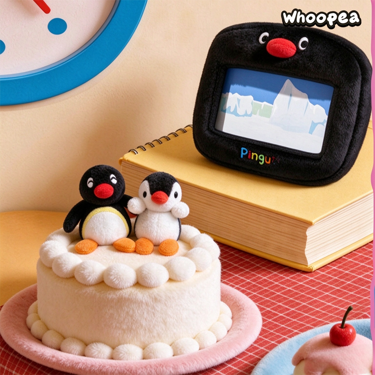 Pingu Home Living Diary Series Plush Pendant Blind Box
