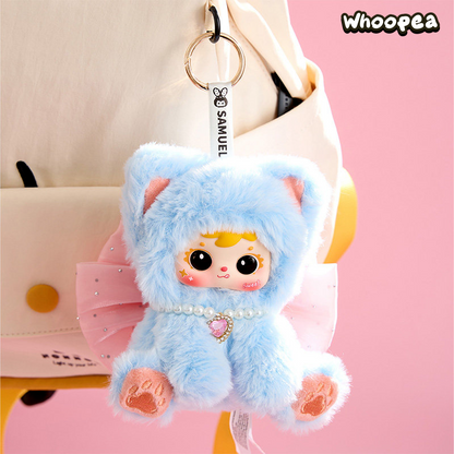 Samuel Velvet Rainbow Meow Series Plush Pendant Blind Box