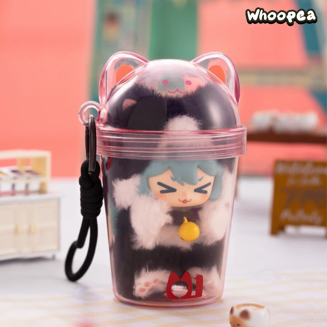 Hatsune Miku Milk Tea Cup Series Plush Charm Blind Box