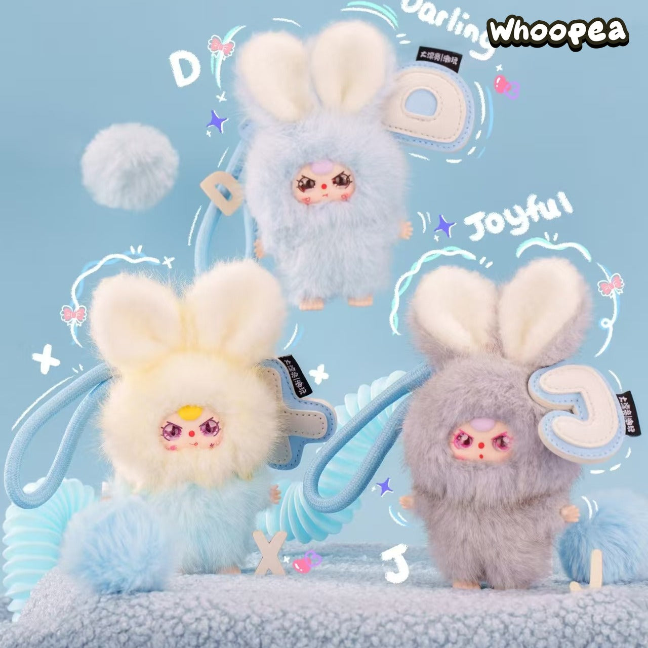 Baby Three- Super Mini Bunny Surprise Plush Series Blind Box – WHOOPEA