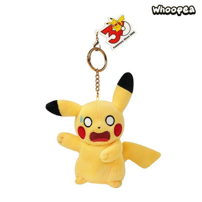 Pokémon 30th Anniversary Pikachu Expression Series Plush Charm Collection
