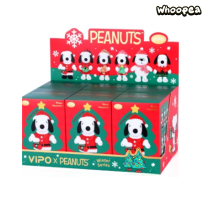 Snoopy Winter Series Plush Keychain Blind Box (PRE-ORDER)