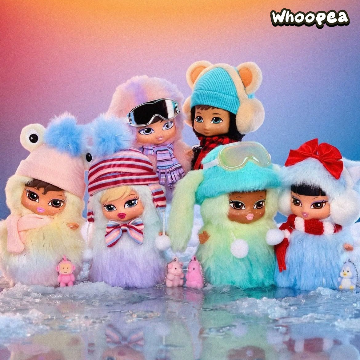 Bratz Bratziez Wintertime Wonderland Seriez Plush Pendant Blind Box (PRE-ORDER)