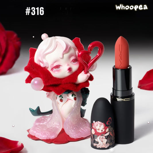 POPMART Skullpanda x MAC Valentine's Day Lipstick Set, Valentine's Day Exclusive