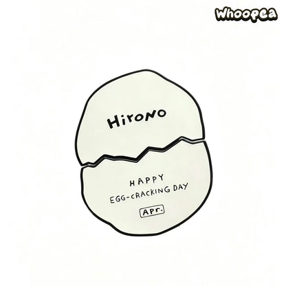 POP MART Hirono April Birthday Limited Badge