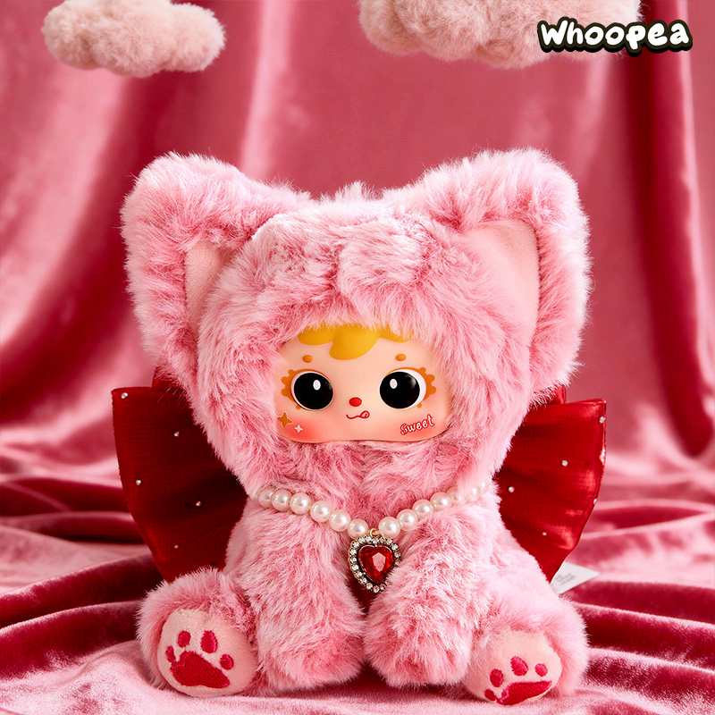 Samuel Velvet Rainbow Meow Series Plush Pendant Blind Box