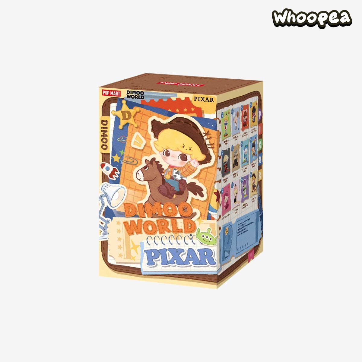 POP MART DIMOO WORLD × PIXAR Series Figure Blind Box (PRE-ORDER)