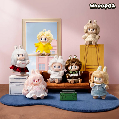 POP MART The Monsters Labubu Hair Salon Series Vinyl Plush Pendant Blind Box