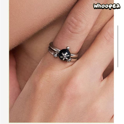 POPOP Jewelry SKULLPANDA Fading Light Series Ring