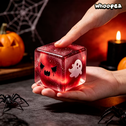 Halloween Ghost Cube Slow Rising TPR Squishy - Sensory Fidget Toy