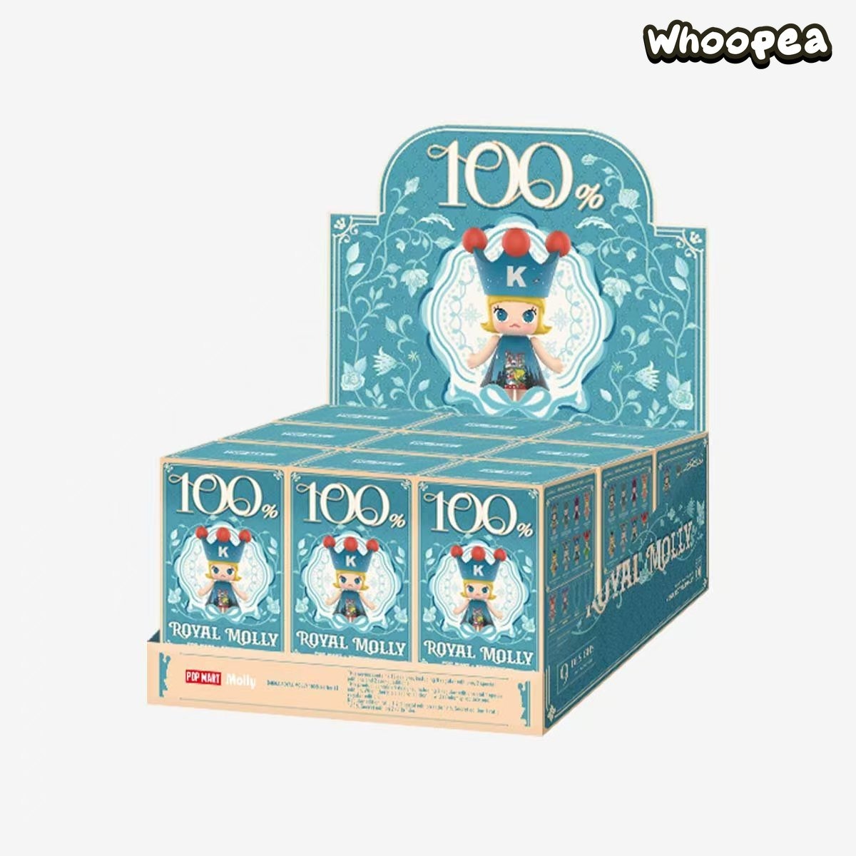 POP MART MEGA ROYAL MOLLY 100% Series 1 Figure Blind Box (PRE-ORDER)