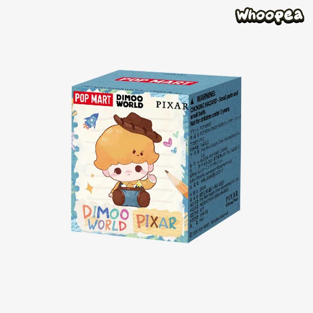 POP MART POP BEAN DIMOO WORLD × PIXAR Series Mini Bean Blind Box