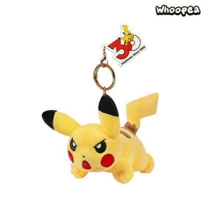 Pokémon 30th Anniversary Pikachu Expression Series Plush Charm Collection