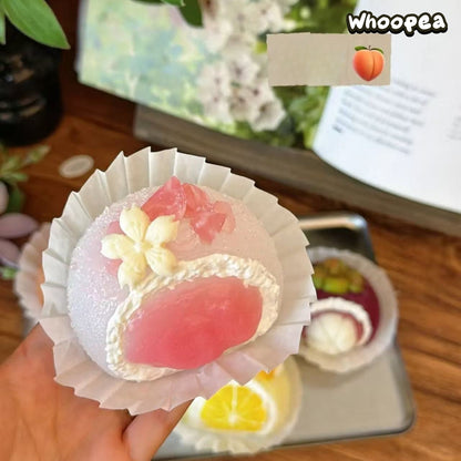 Realistic Daifuku Mochi Soft Taba Squishy Collection- Sensory Fidget Toy