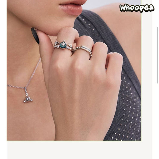 POPOP Jewelry SKULLPANDA Fading Light Series Ring