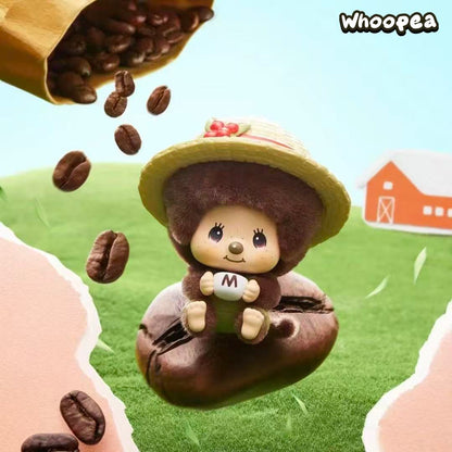 Monchhichi Coffee Farm Series Face‑changing Pendant Blind Box