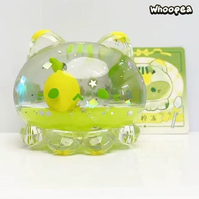 Strawberry Mousse Tower Octopus Meow Jelly Series Figure Blind Box