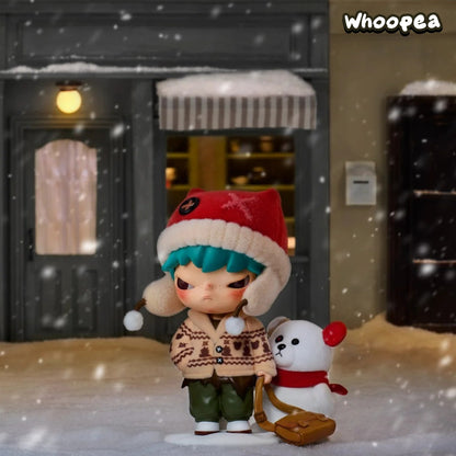 POP MART Hirono Before the Snow Melts Series Figure Hanging Card