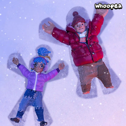 ポップマート イットテイクスツー ウィンターシリーズ アクションフィギュア