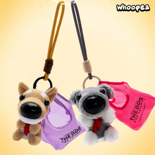 THE DOG AND FRIENDS Series Plush Pendant Blind Box