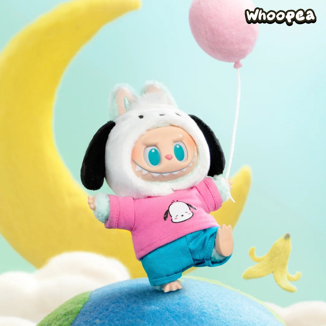 THE MONSTERS x Hello Kitty and Friends Series-Vinyl Plush Pendant