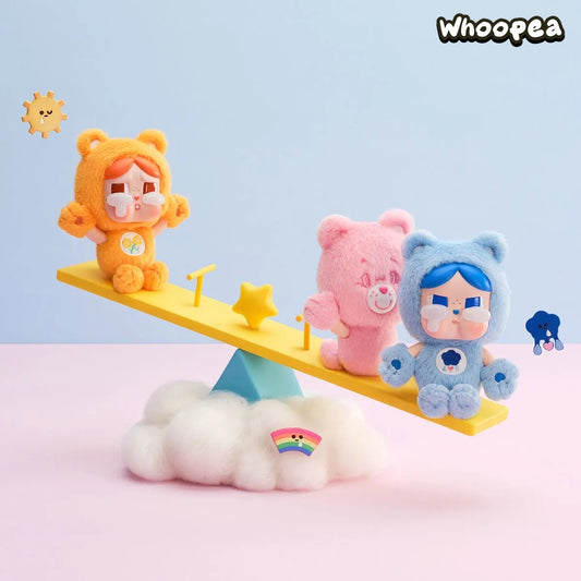 POP MART CRYBABY × Care Bears Series Vinyl Plush Pendant Blind Box (PRE-ORDER)