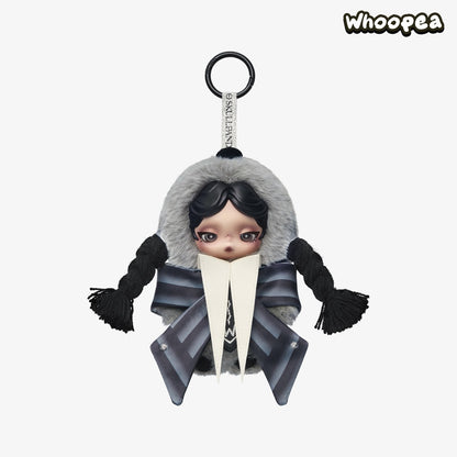 SKULLPANDA × Wednesday Plush (Nevermore Academy Uniform Version) (PRE-ORDER)