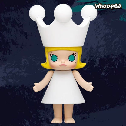 POP MART Molly 20th Anniversary MEGA ROYAL MOLLY 150% DIY Series Figure