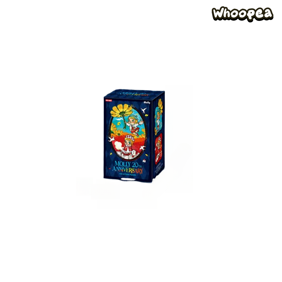 POP MART MOLLY 20th Anniversary Series 1/8 Action Figure Blind Box