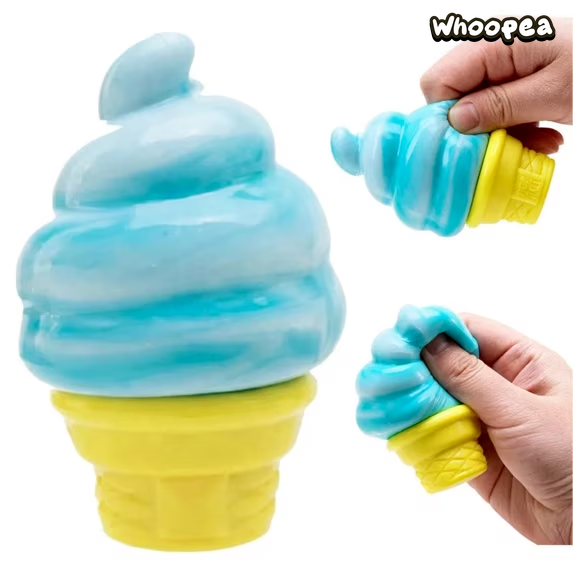Ice Cream Slow Rising PU Squishy - Sensory Fidget Toy