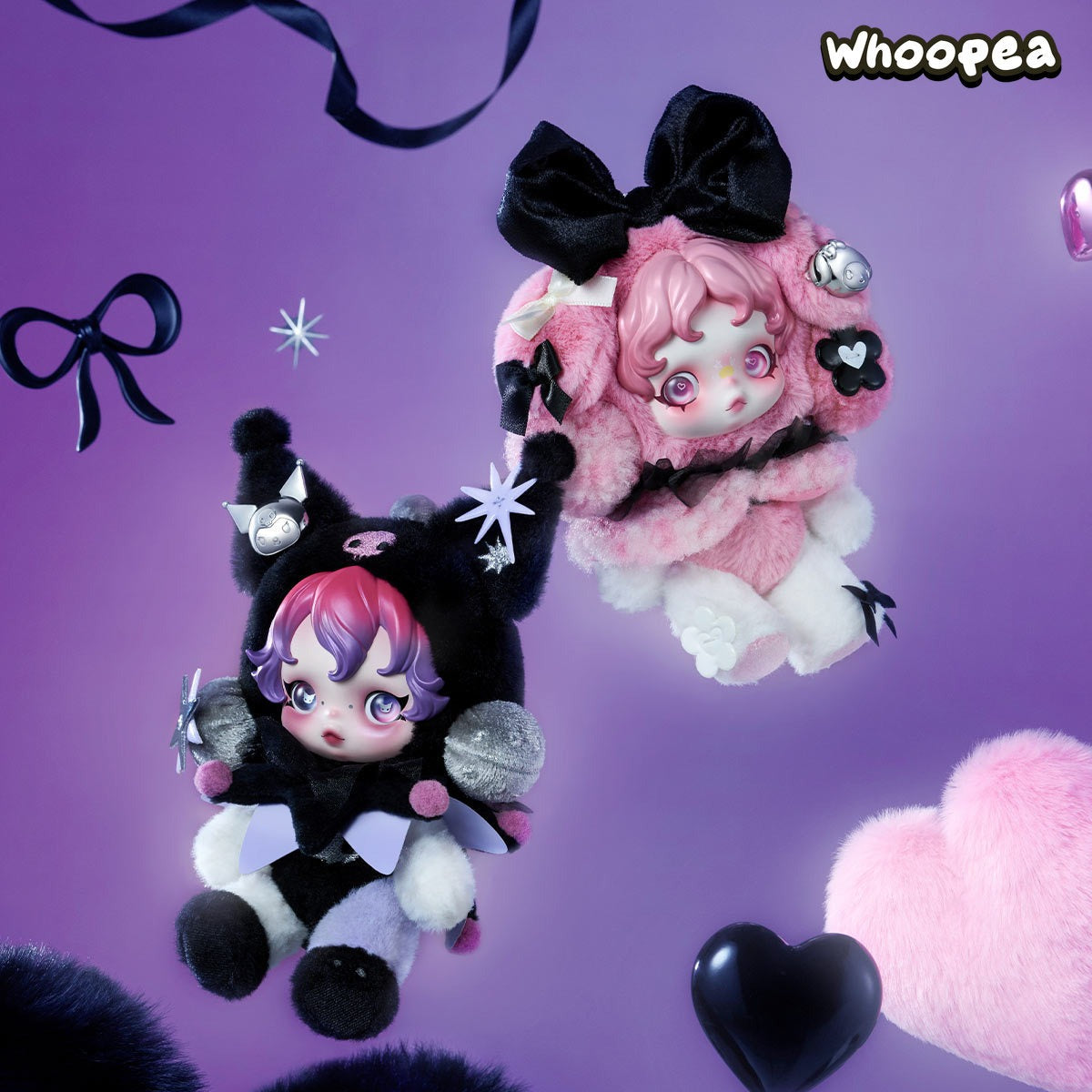 SKULLPANDA × MY MELODY Plush (PRE-ORDER)