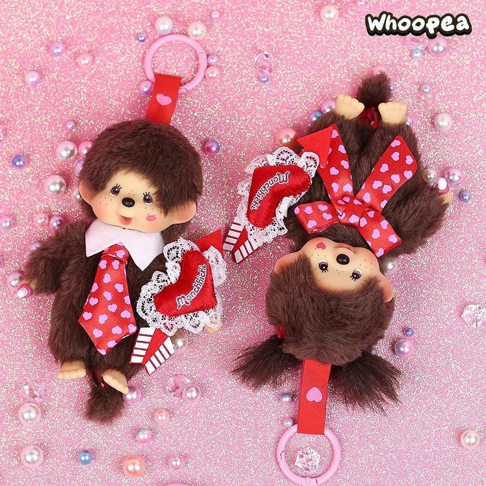 Monchhichi Kiss Love Series Plush Keychain – WHOOPEA