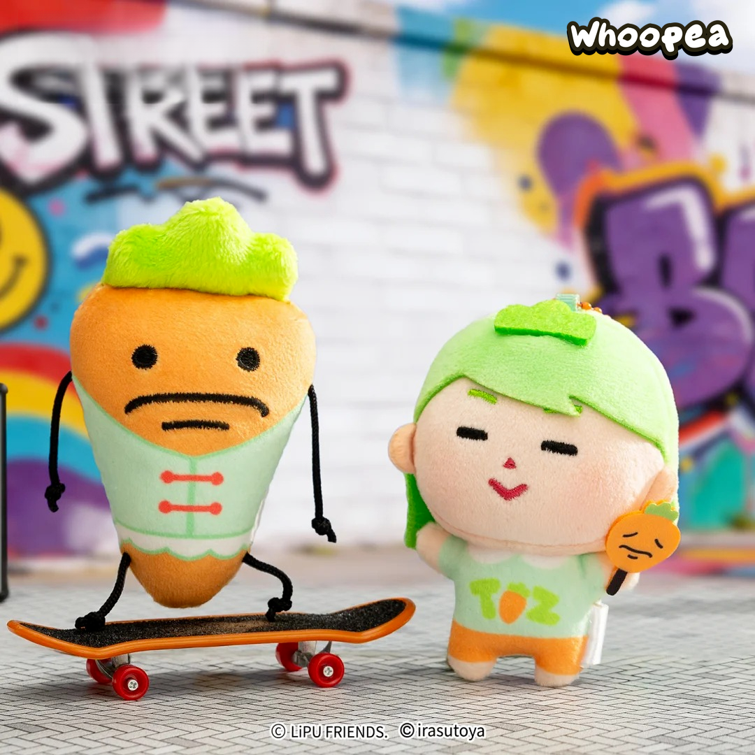 LiPU FRiENDS × irasutoya Series Plush Pendant Blind Box