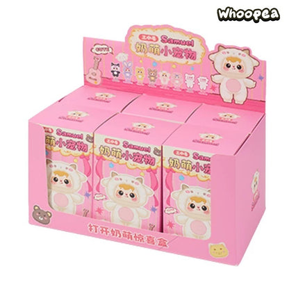 Samuel Cute Little Pet Series Plush Dolls, Blind Box