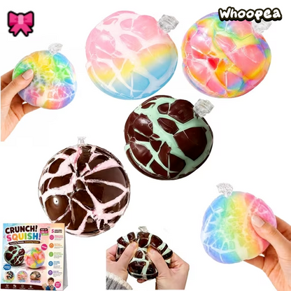 Crispy Wax Slow Rise Stress Ball Wax Cracking Squishy - Sensory Fidget Toy