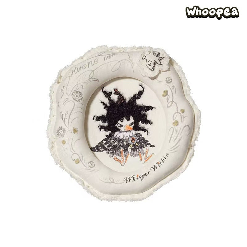 POP MART × Hirono Whisper Within Series Crow Fabric Artwork