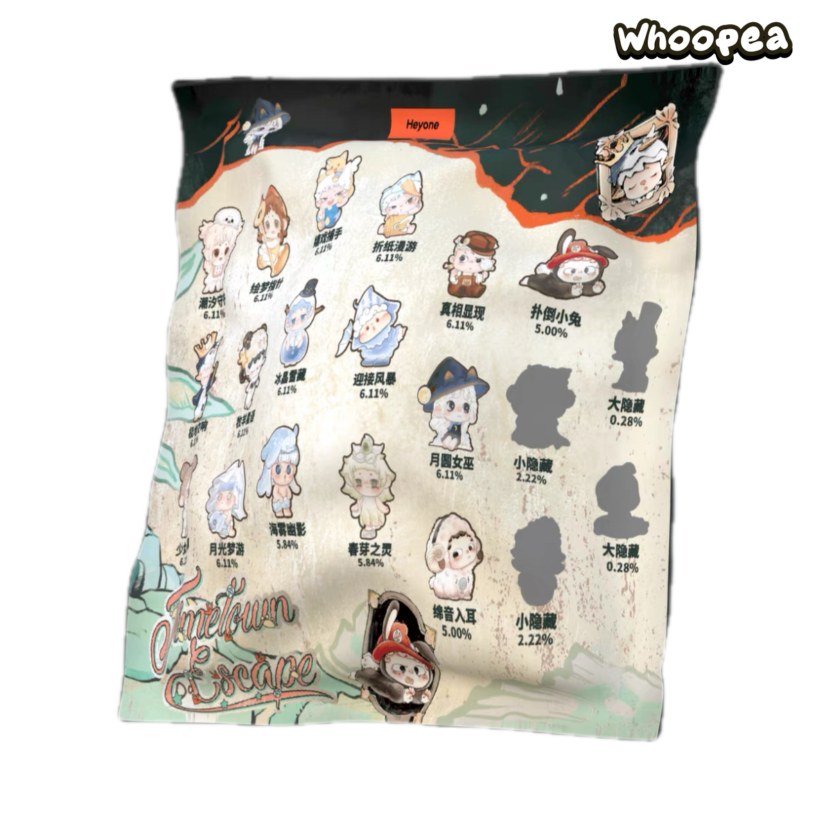 Heyone Time Town Escape Series Mini Figures, Blind Bag