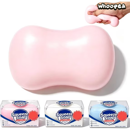 Crunchy Soap Squishy Asmr Bead Filled, Slow Rebound - Sensory Fidget Toy